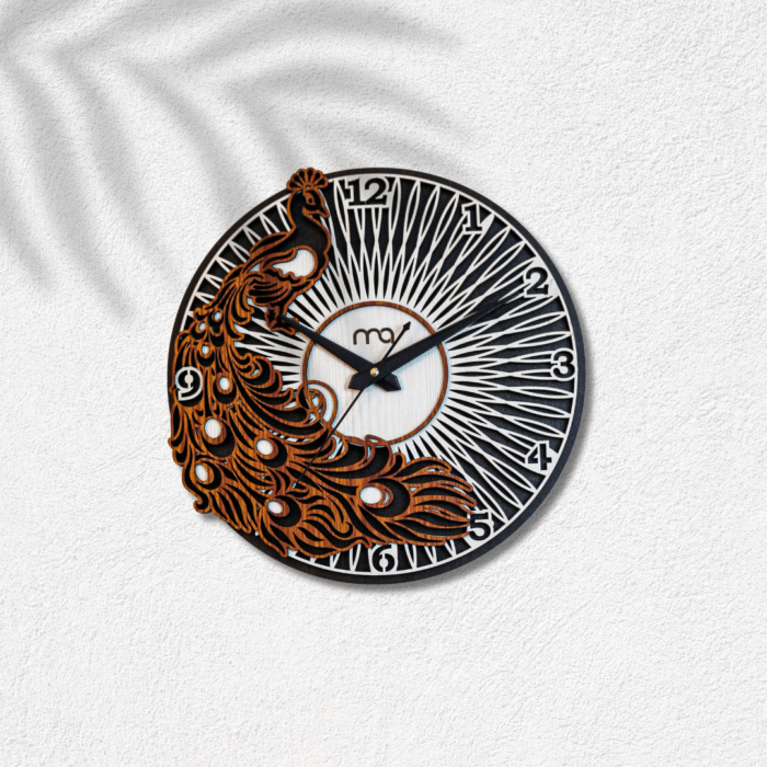 Peacock Wall Clock