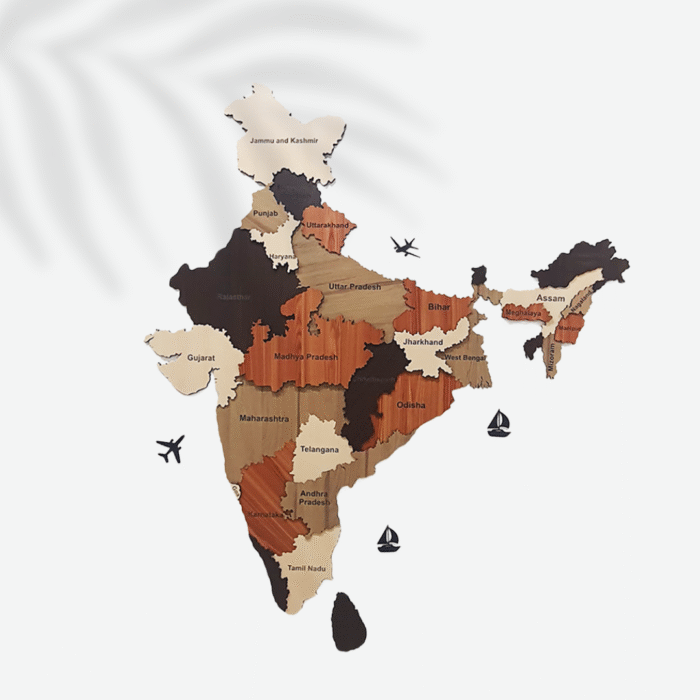 India Map Wall Art