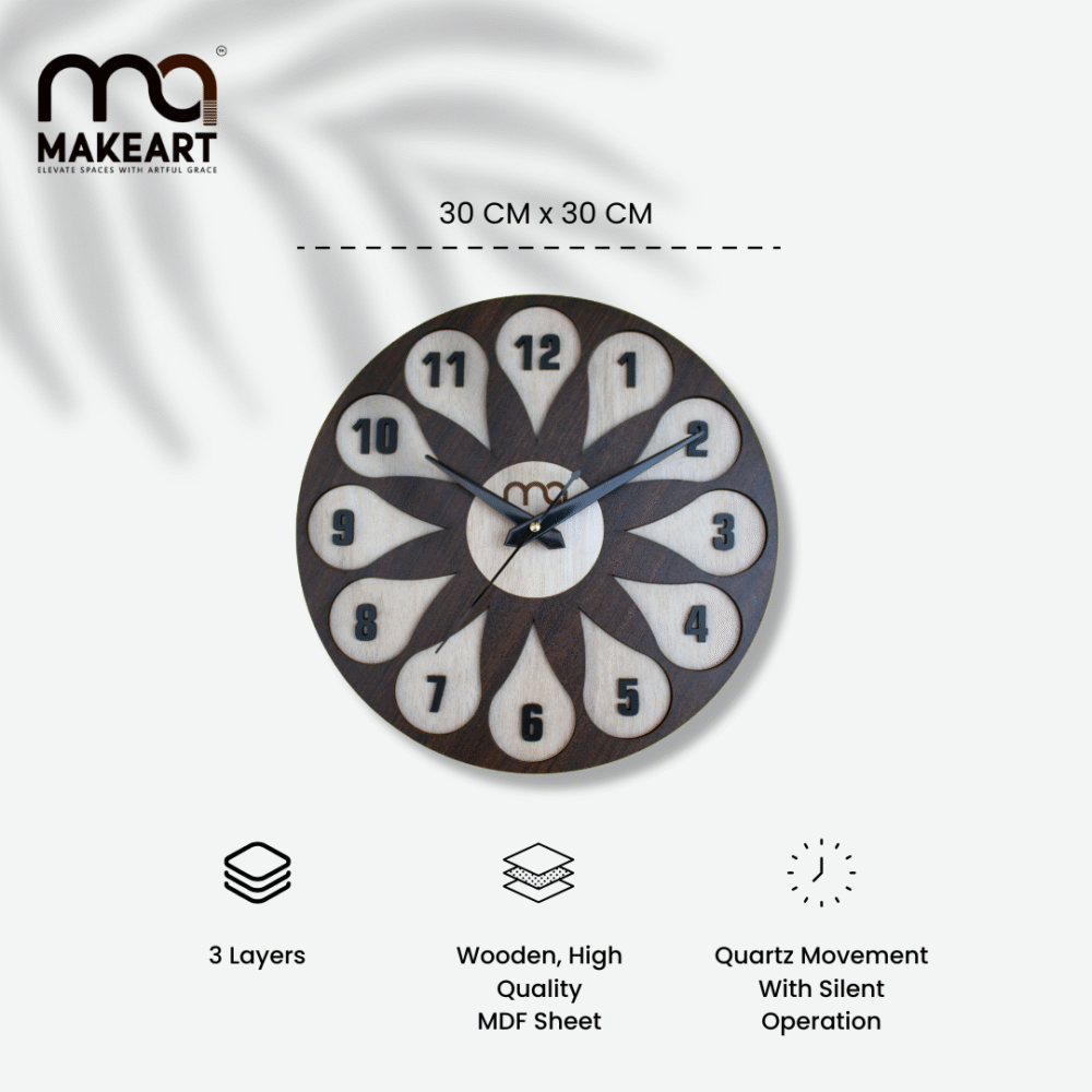Sunflower Wall Clock - Image 2
