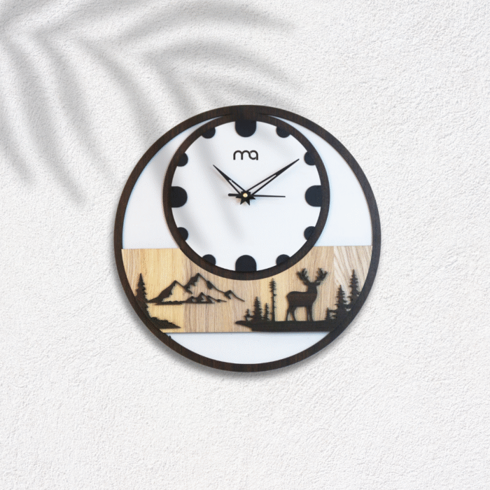 Forest Timepiece Wall Clock