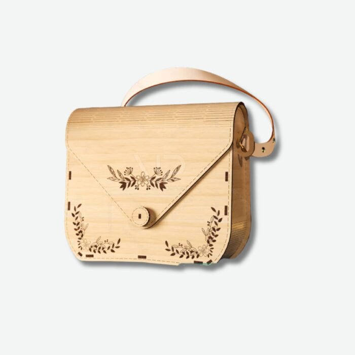 Eco-Friendly Wooden Corporate Gift Bag | Handcrafted Sustainable Gifting