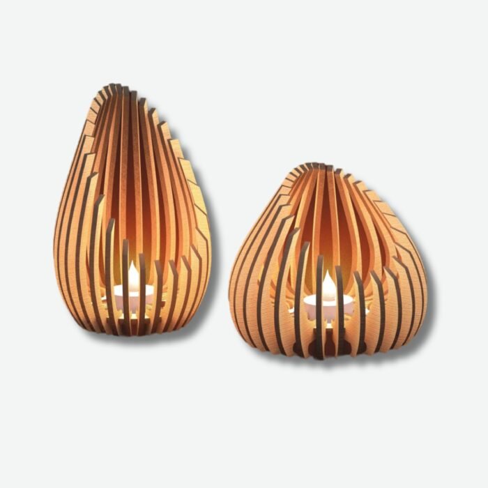 Handcrafted Wooden Tealight Holder | Premium Corporate Gift & Home Décor